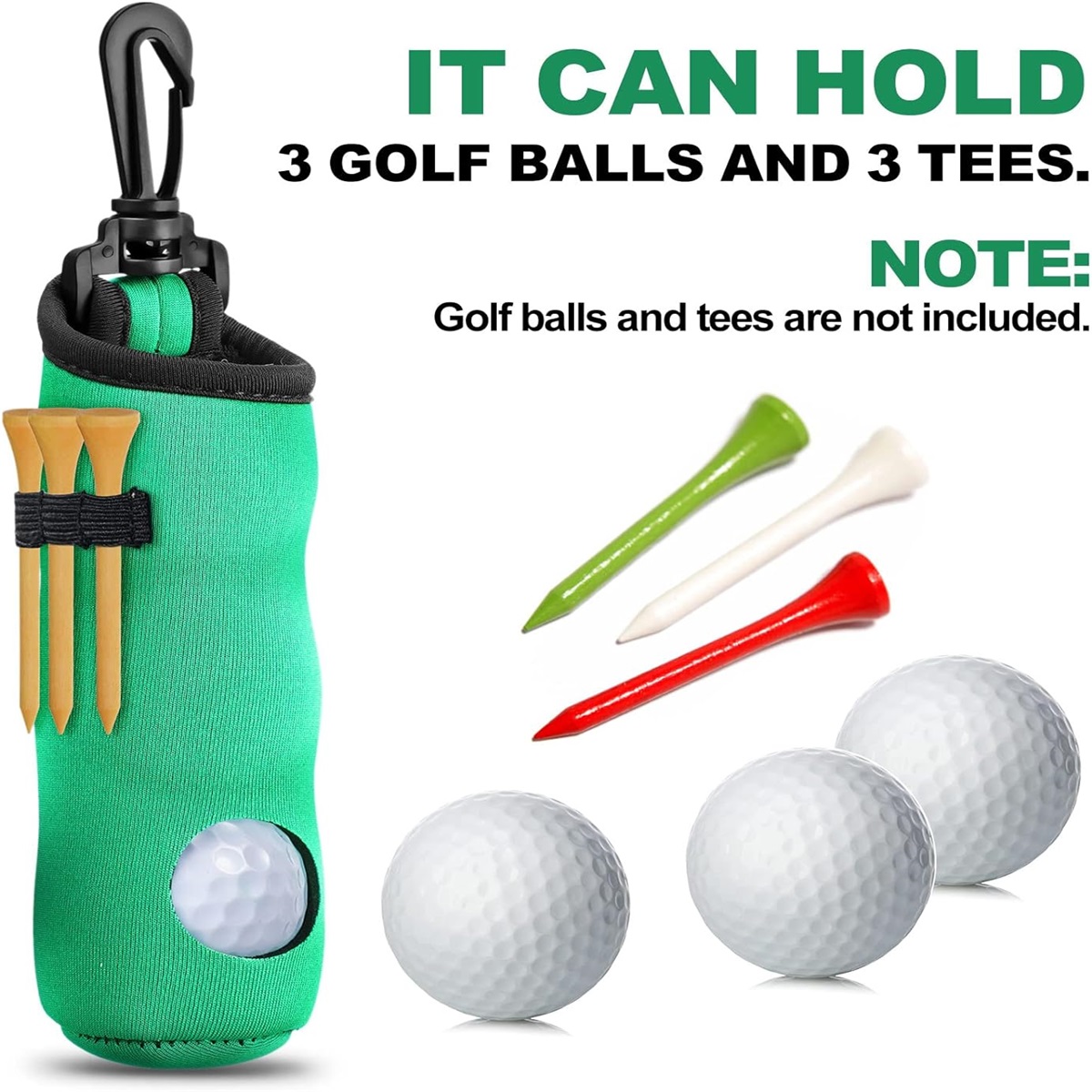 1pc Golf Tee Halter, Golf Ball – Golf Equipment Holder Bewertung und Preis